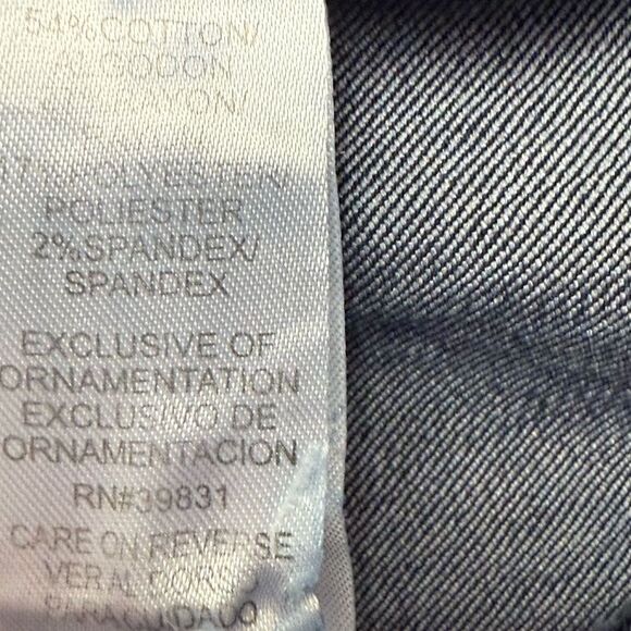 Democracy Ab Technology Dark Wash Jeans Size 12 - Picture 14 of 16